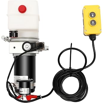 Electric Hydraulic Pump 12 V 800 W Electro Hydraulic Pump Hydraulic Pump Trailer for Dump Trailer Stationary Lift