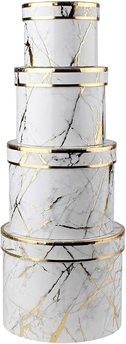 Cajas de regalo con tapas caja de regalo blanca y dorada de varios tamaños caja de regalo grande para regalos bonitas flores cajas de regalo para