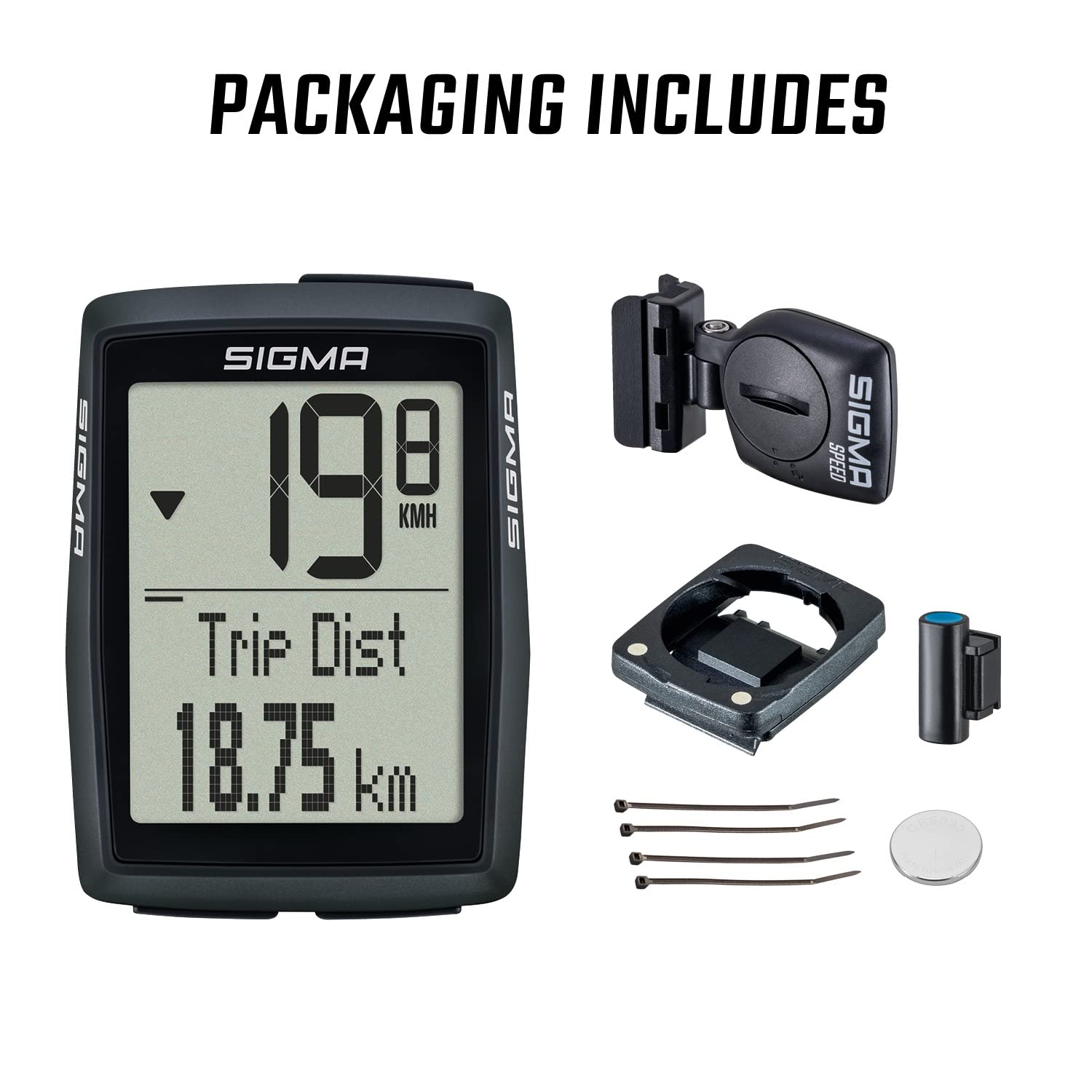 SIGMA BC 14.0 WL ciclocomputer wireless 14 funzioni altitudine barometrica
