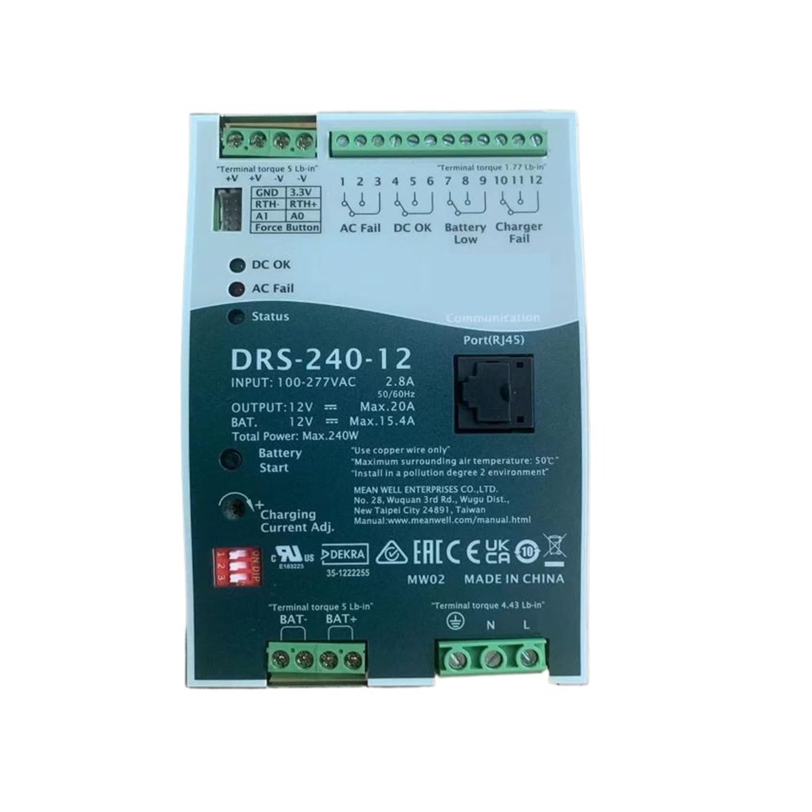 BALYDLUL DRS-240-48 240W Power DRS-240 48V 3.85A