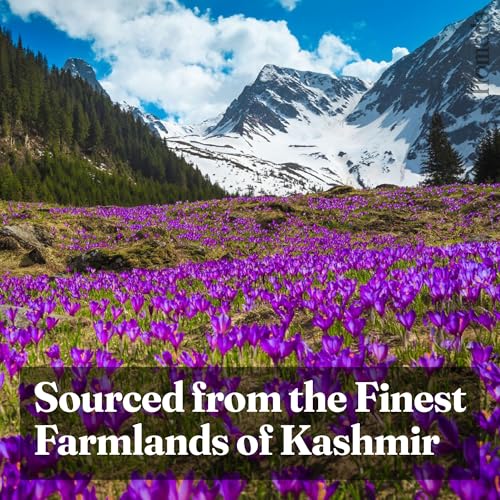 Image of Homeda Kesar Saffron Original 1g / Pure Keshar Original Kashmiri Kesar | Kumkuma Puvvu Safron, Kungumapoo for women, Zafran, Kasar, Kumkumapoovu, Keser, Certified Grade A 1 gm