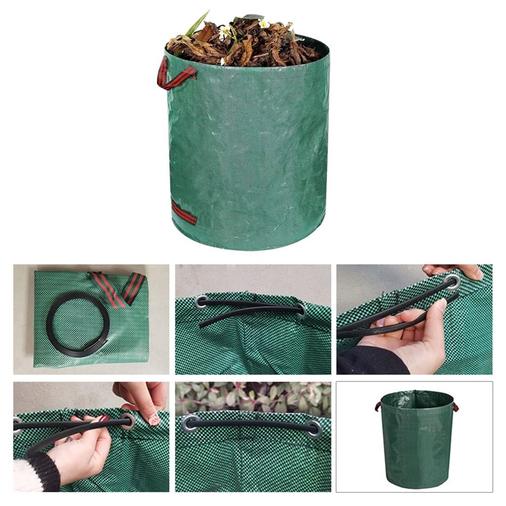 60L-500L wiederverwendbarer Gartensack Gartenmüllsack