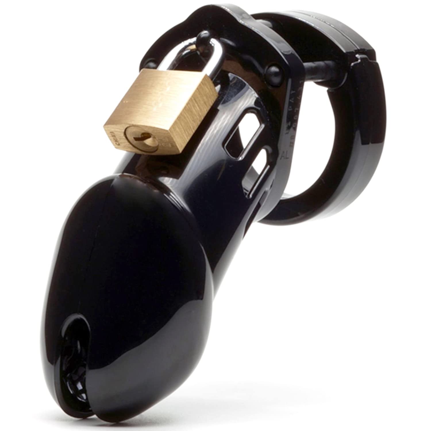 Cage De Chasteté Pour Homme En Silicone Noir - Jeu De Rôle BDSM