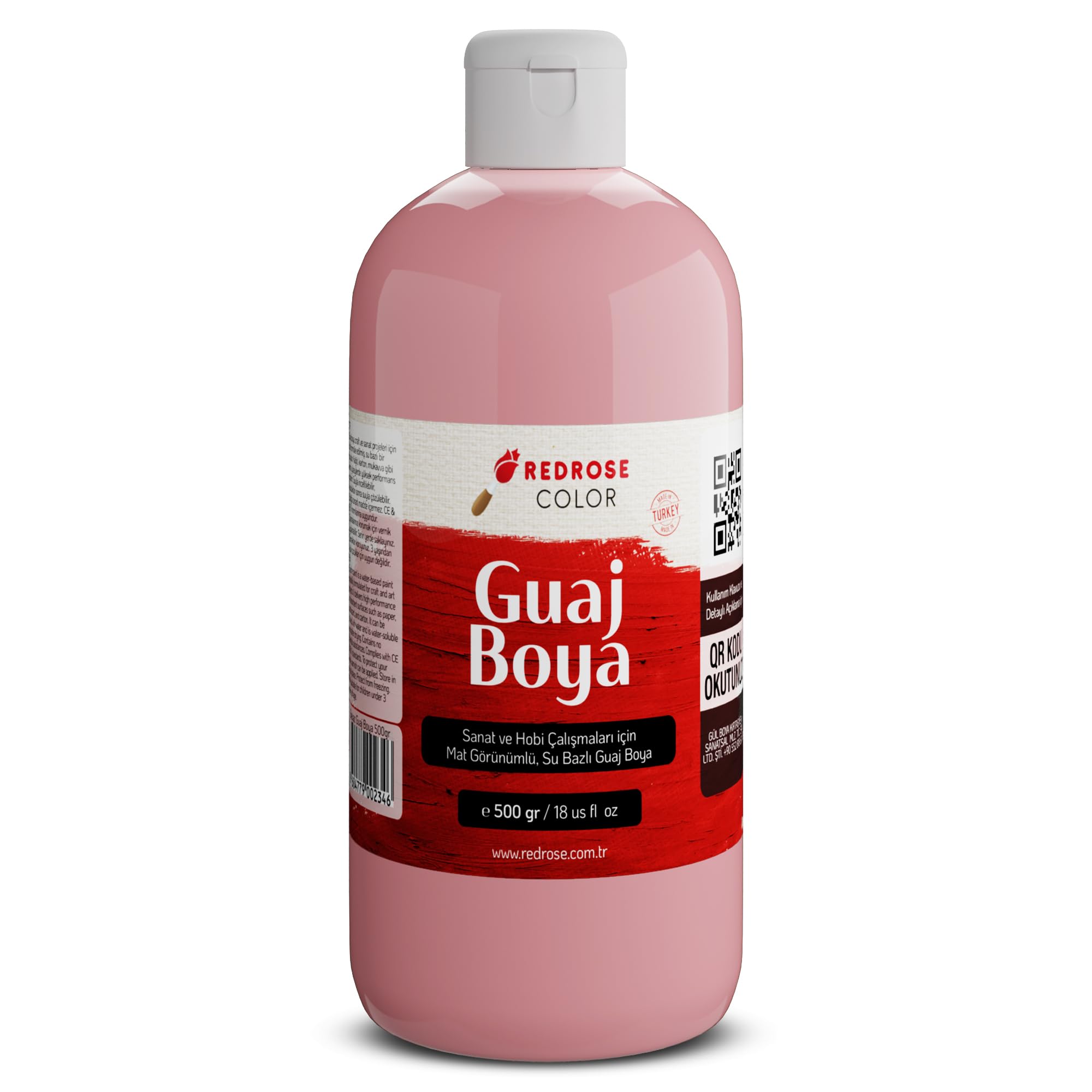Red Rose Pembe Guaj Boya 500 gr