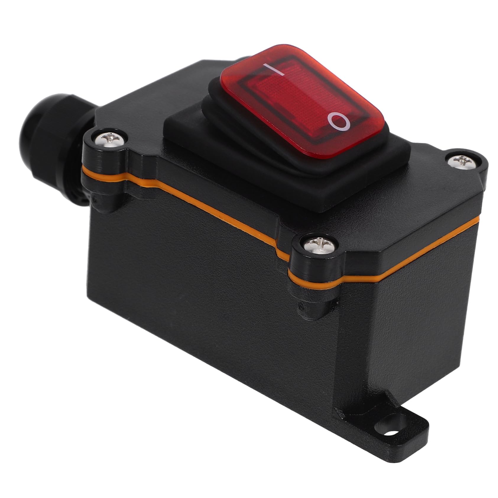 Interruptor de exterior con botón de alta resistencia y material PC 8