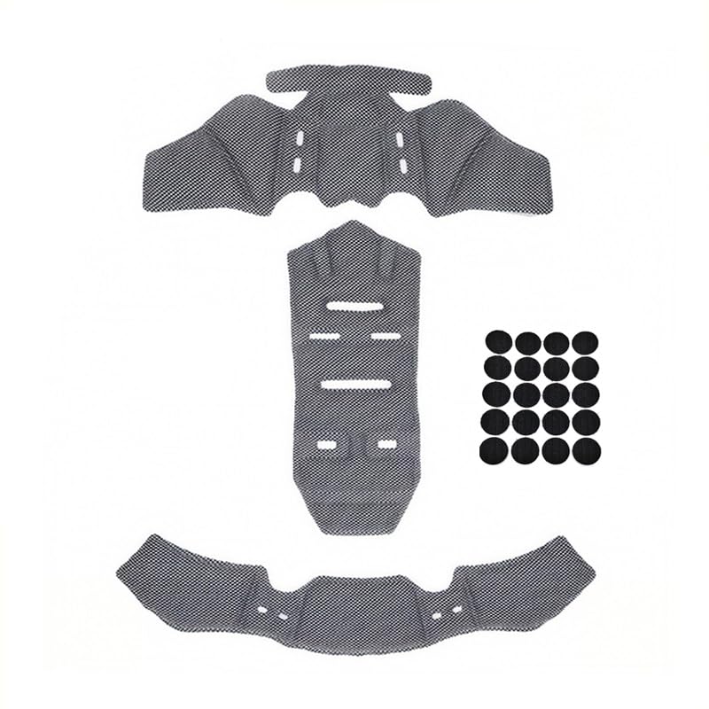 Doublure casque moto Nolan N104 Labyrinth pour réparer les mousses tassées