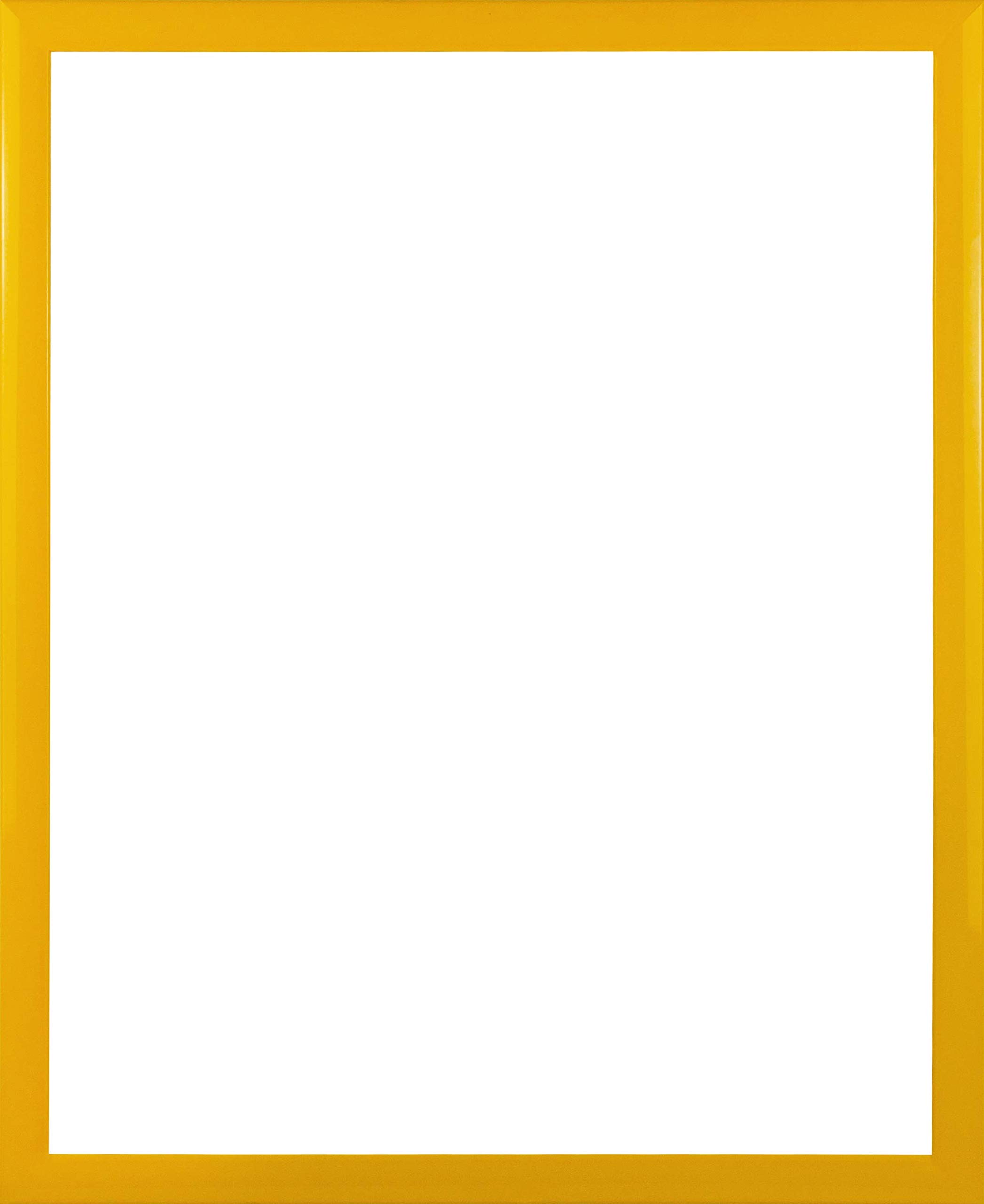 BIRAPA - Cornice portafoto Orlando Multifit, 30 x 30 cm, in legno massiccio con vetro antiriflesso da 2 mm e dorso bianco