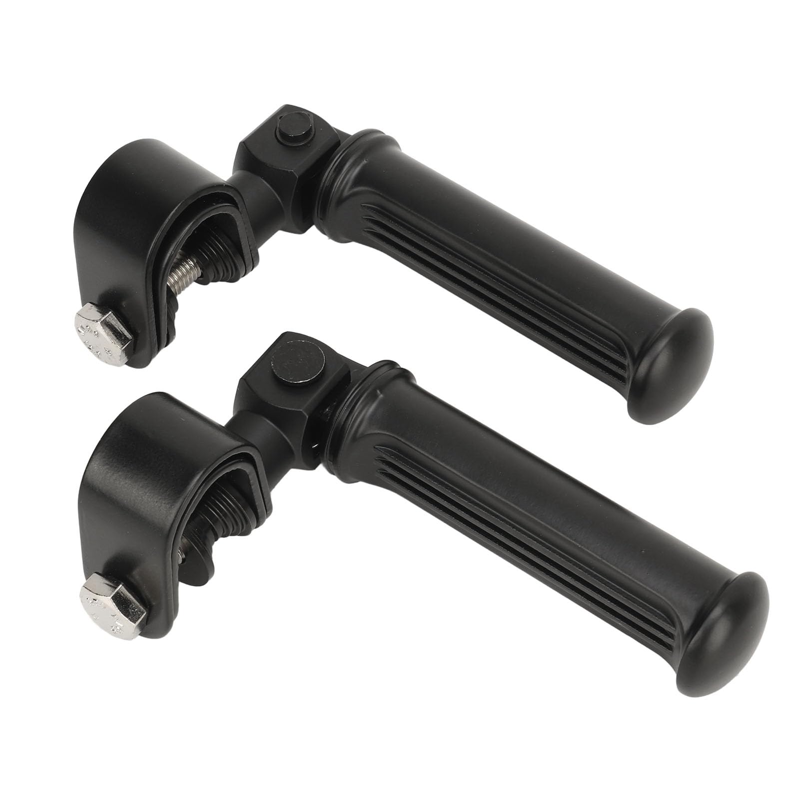Kołki Motocyklowe, Uniwersalne Podnóżki od 25 Mm do 32 Mm do Osłon Silnika, Podnóżki ze Stopu Aluminium ze składaną konstrukcją dla Wygodnych Długich Przejażdżek na Rowerach Ulicznych i