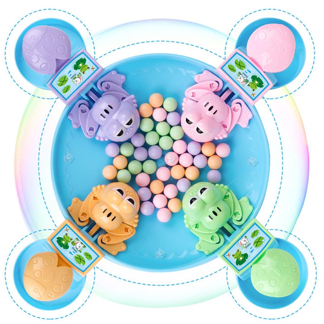 Storio Hungry Frog Indoor Games | Board Games | Toys for Kids | Multiplayer Games | Puzzle Games | Gift for Kids | Frog Games for Kids- 4 Players Game (B0CB91ZNHH) Amazon Price History, Amazon Price Tracker