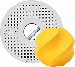 Filamento Bambu Lab para Impressora 3D PLA LITE - Sunflower Yellow - Com carretel reutilizável - 1,75mm - 1kg