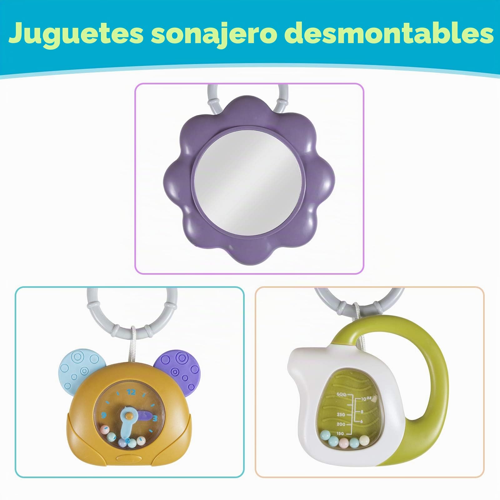 caterbee Alfombra de Juego de Piano para bebé, Juguete de Actividades para recién Nacidos con Piano, tapete de Juego para Gimnasio de Actividades para niños pequeños (Rosa)