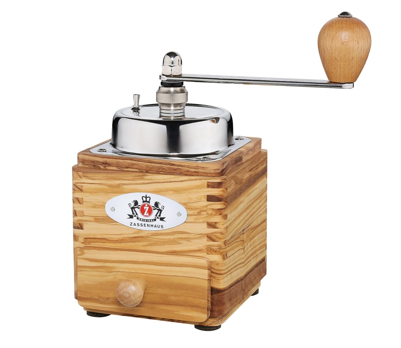 Zassenhaus Montevideo Kaffeemühle Olivenholz One-Size
