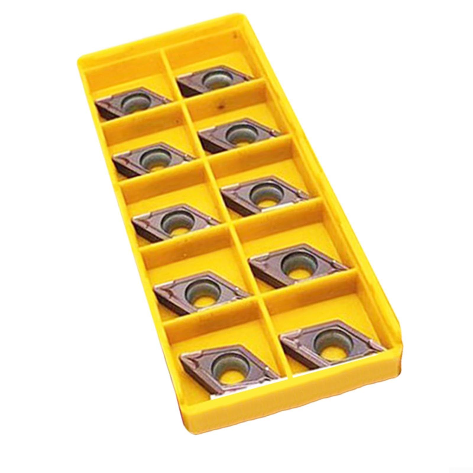 10pcs DCMT11T308 MPVP15TF Lama di tornitura in carburo