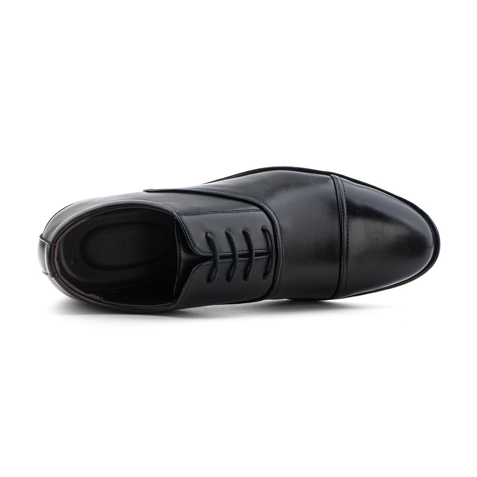 Hitmars Scarpe Uomo Derby Scarpe Eleganti Formale Vintage Oxford Scarpe,Classiche Comode Nero Marrone EU 39-48