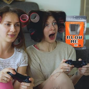 Blow Me Snack Mix - Nostalgia Gifts for Old School Gamers - Funny Vintage Game Cartridge 80s 90s Gen X Millennial Stocking Stuffers Unisex White Elephant Ideas