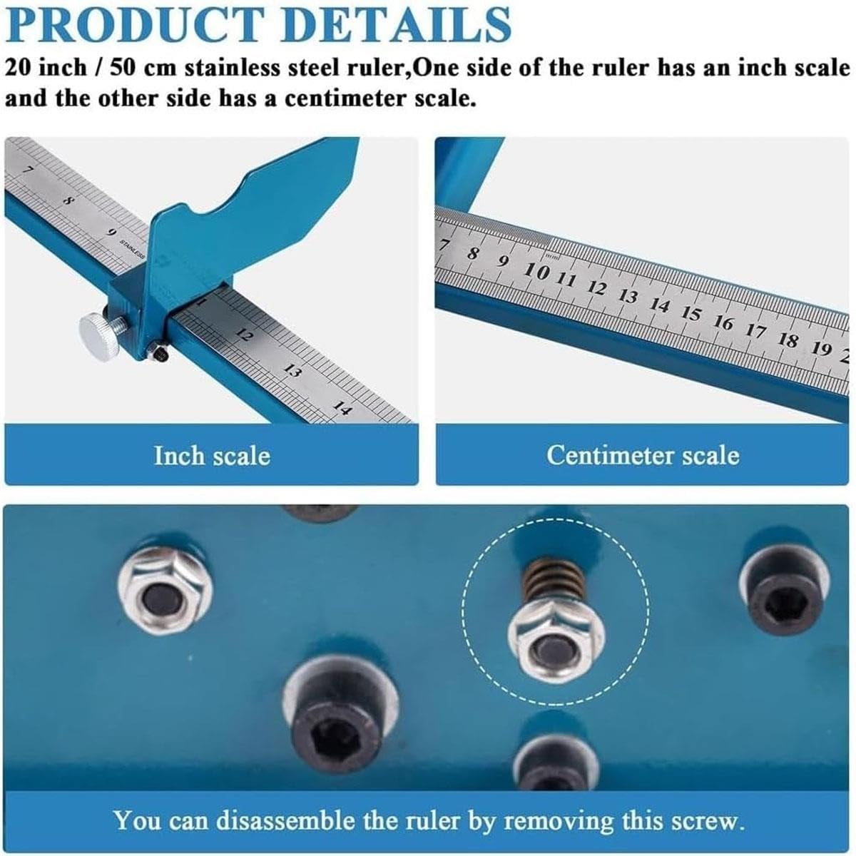 Cortador manual carril DIN doble ranura,regla 50cm,corte 35mm ancho