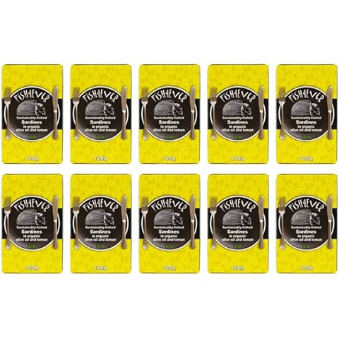 Fish 4 Ever Sardines in Organic Olive Oil Cover