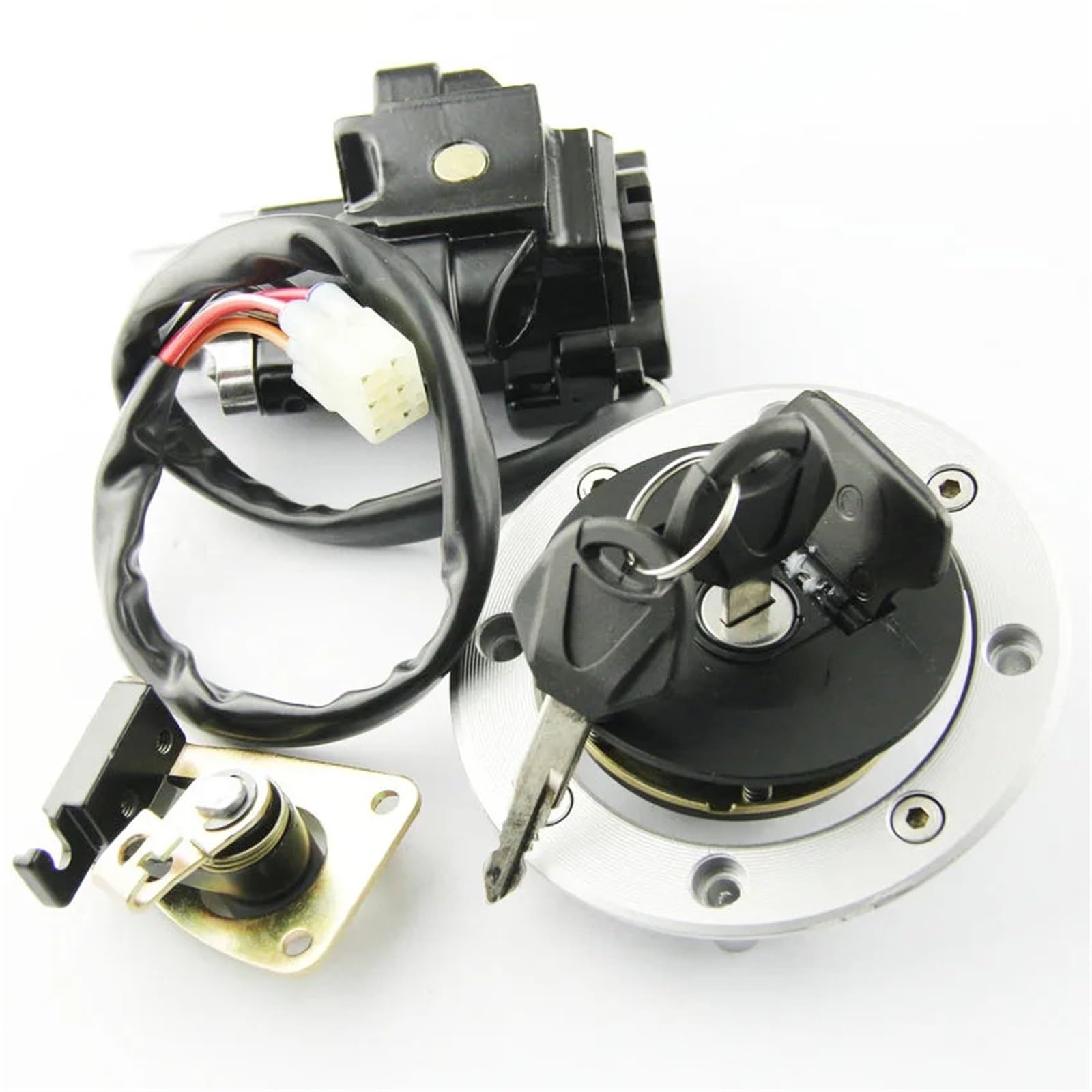 Interruptor de Control de Encendido Para GSX400 FSV/FSK1 TL1000R TL1000S GSX750 GSX600 GSX1200 GSXR600 GSXR750 Juego Interruptor Bloqueo Llave Encendido
