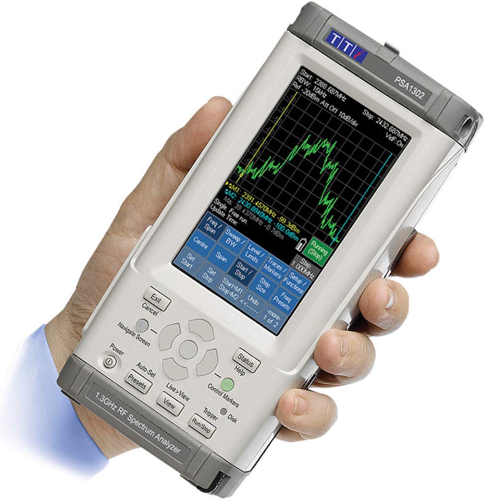 AIM-TTI INSTRUMENTS PSA1302 SPECTRUM ANALYSER, HAND HELD, 1MHZ to 1.3GHZ