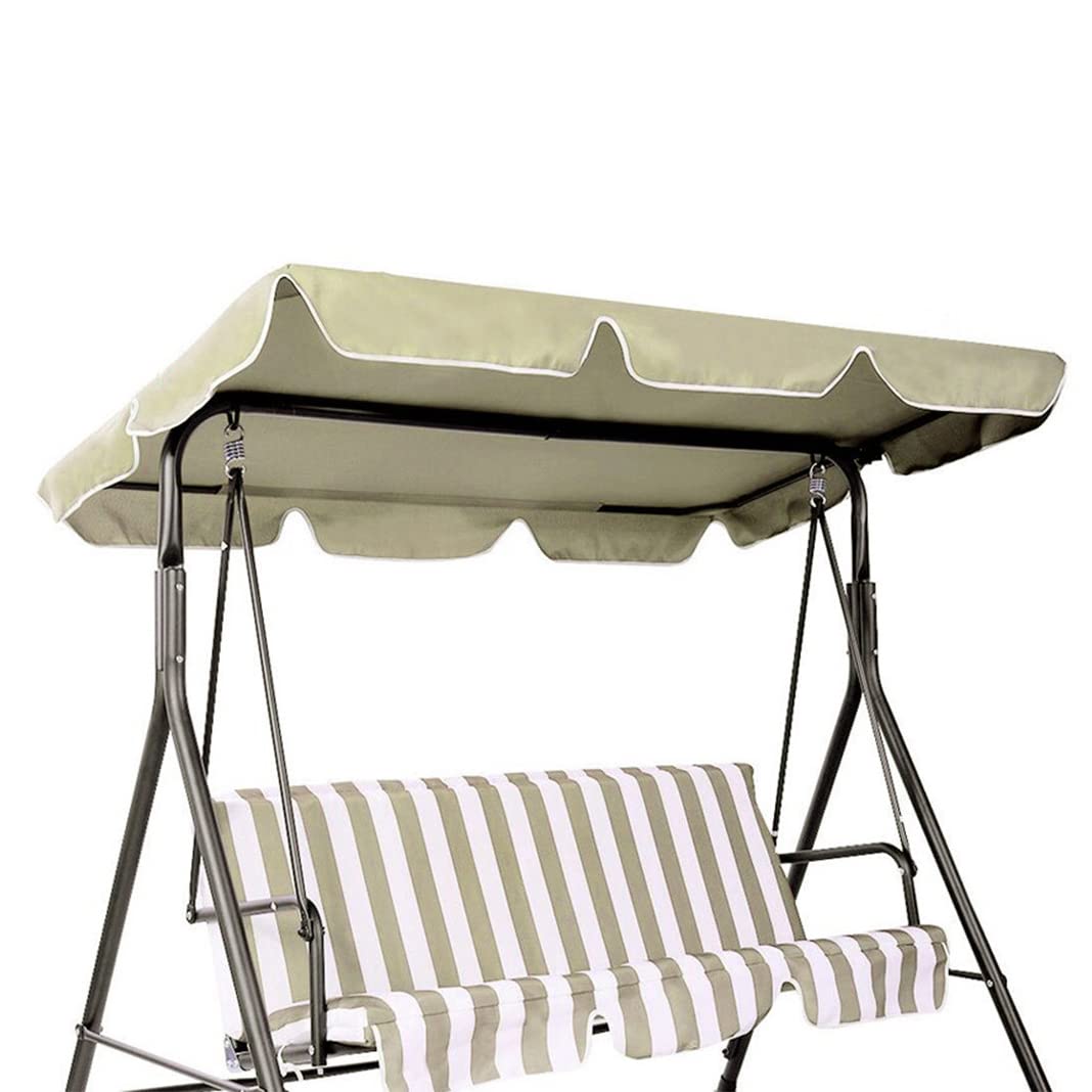 Copertura Per Dondolo Da Giardino In Tessuto Oxford 900D - Verde 113x48x48cm Per 2-3 Posti - Foto 13