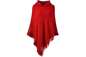 Ferand Women's Short Cloak with Hood
