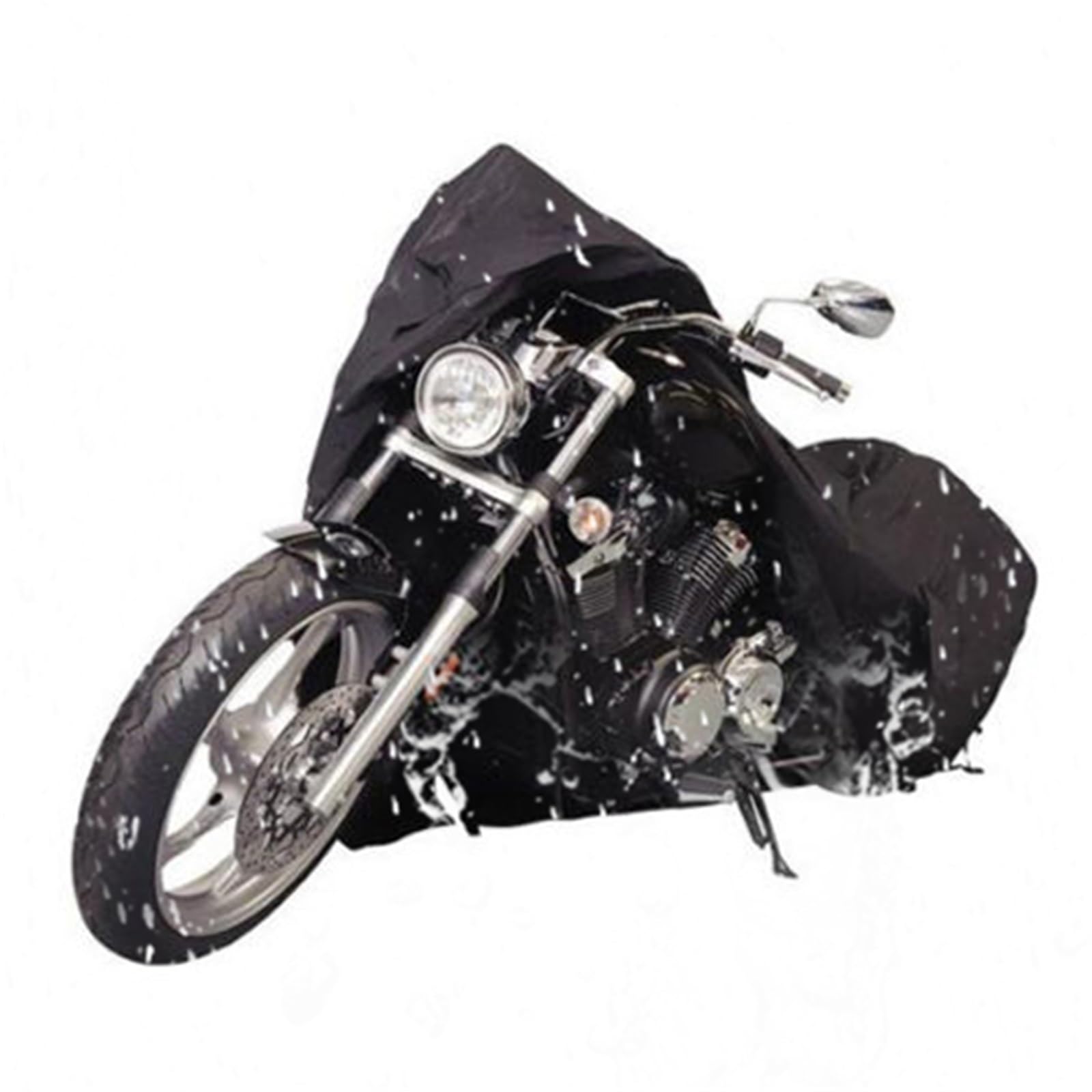 Housse de moto imperméable XXL, l'écrin noir pour Harley VROD