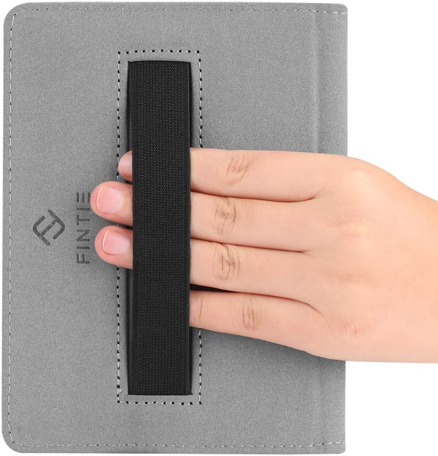 Fintie Case for Kobo Clara HD 6" 2018 Release Model N249 - Slim Fit Premium Vegan Leather Folio Cover with Auto Sleep/Wake, Also Compatible with Kobo Nia 2020 eReader, Black
