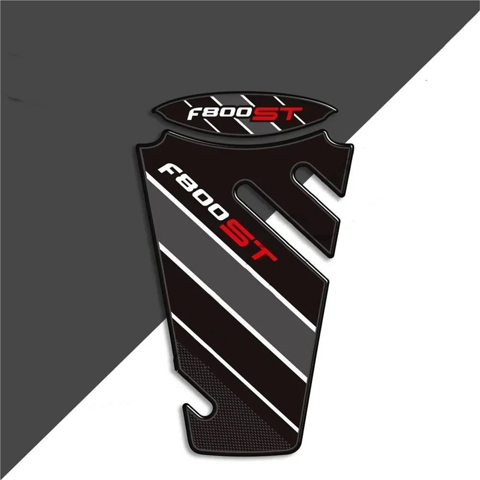 Motorbike Stickers Motorcycle Fuel Tank Sticker for BMW F800ST F800 F 800 S ST Gas Decal Protector Resist Traction Pad Fuel Tank Protection Pads(Color2)