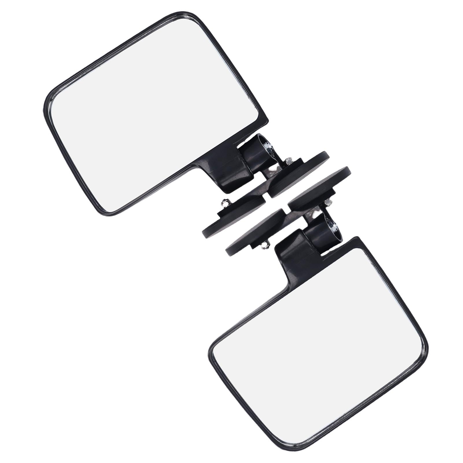 Generic Espejo Magnético Universal para Tractor, Diseño Ajustable de Sujeción Fuerte para Minicargador Kioti con Espejo Convexo para Carretilla Elevadora, Excavadora, Carrito de Golf, Material ABS