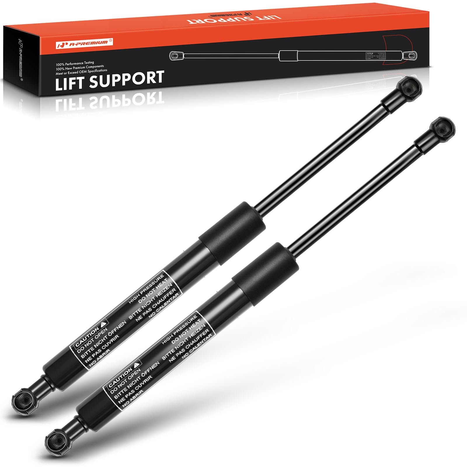 A-Premium Tailgate Lift Supports Shock Struts Spring Prop Compatible with Lexus SC430 2002-2010 2-PC 6423