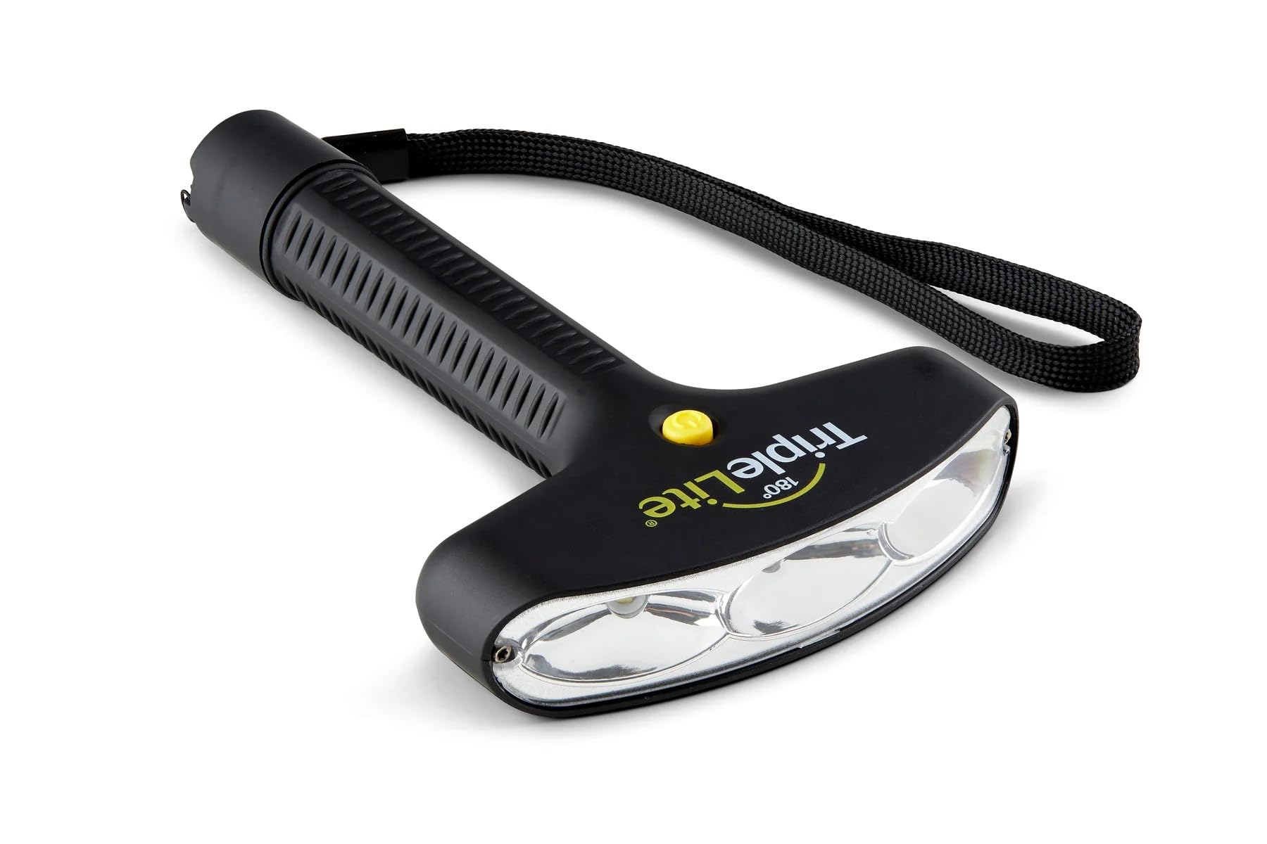 TripleLite Linterna LED Negra de 330 LM con batería AA