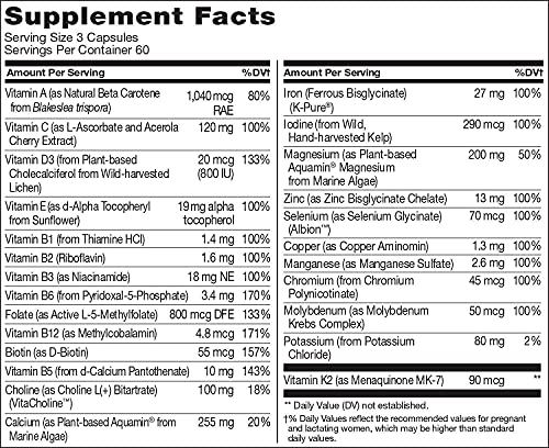 Naturelo Prenatal Multivitamin 180Ct Vegan Dha 120Ct #TOP2