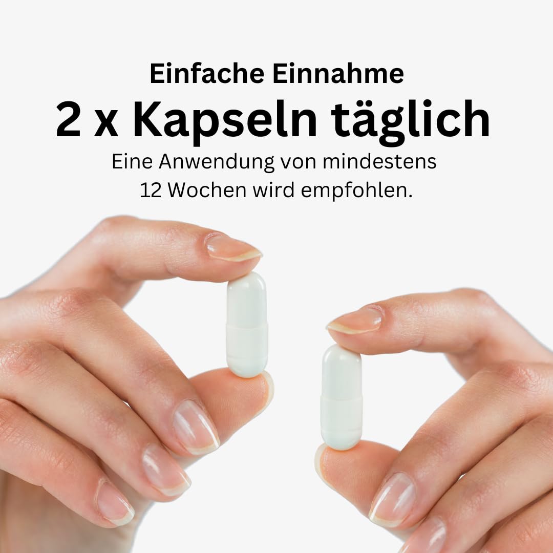 Komplex I Für Löwenstarke Nerven 60 Kapseln I Mit Uridinmonophosphat (UMP) & Paprika I Kann Nervenstärke & Entspannung unterstützen I Mit Mineralstoffen & Vitanimen I Nervenkomplex