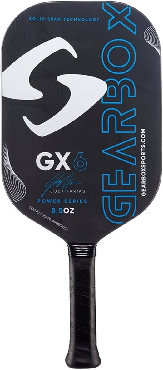 Gearbox GX6 Carbon Fiber Pickleball Paddle Sports & Outdoors