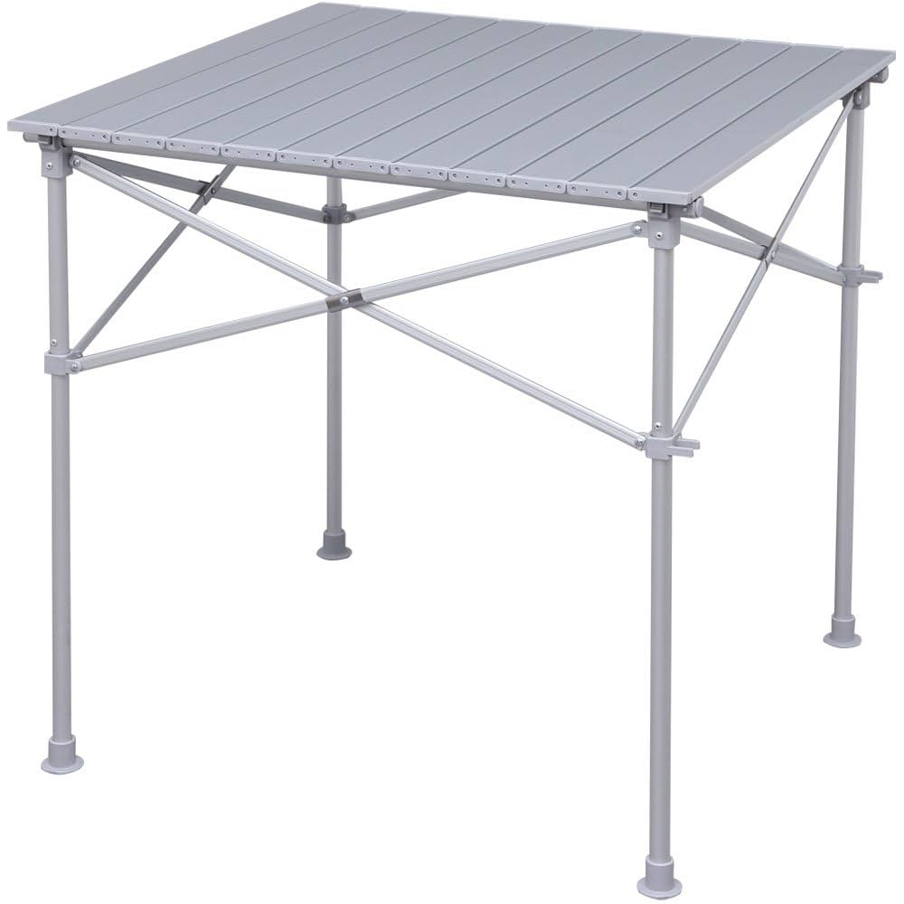 アイリスオーヤマ アウトドアテーブル ロールテーブル 幅70/110 折りたたみ IRIS OHYAMA テーブル 折りたたみ アウトドアテーブル キャンプ