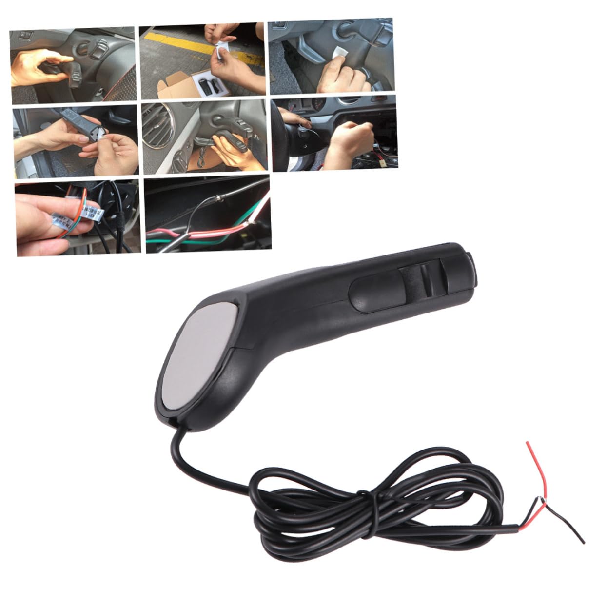 Cabilock Mando Multifunción para Volante Coche con Botones Control para Radio y Navegación Compatible con Voltaje Fácil Instalación y Diseño Estable