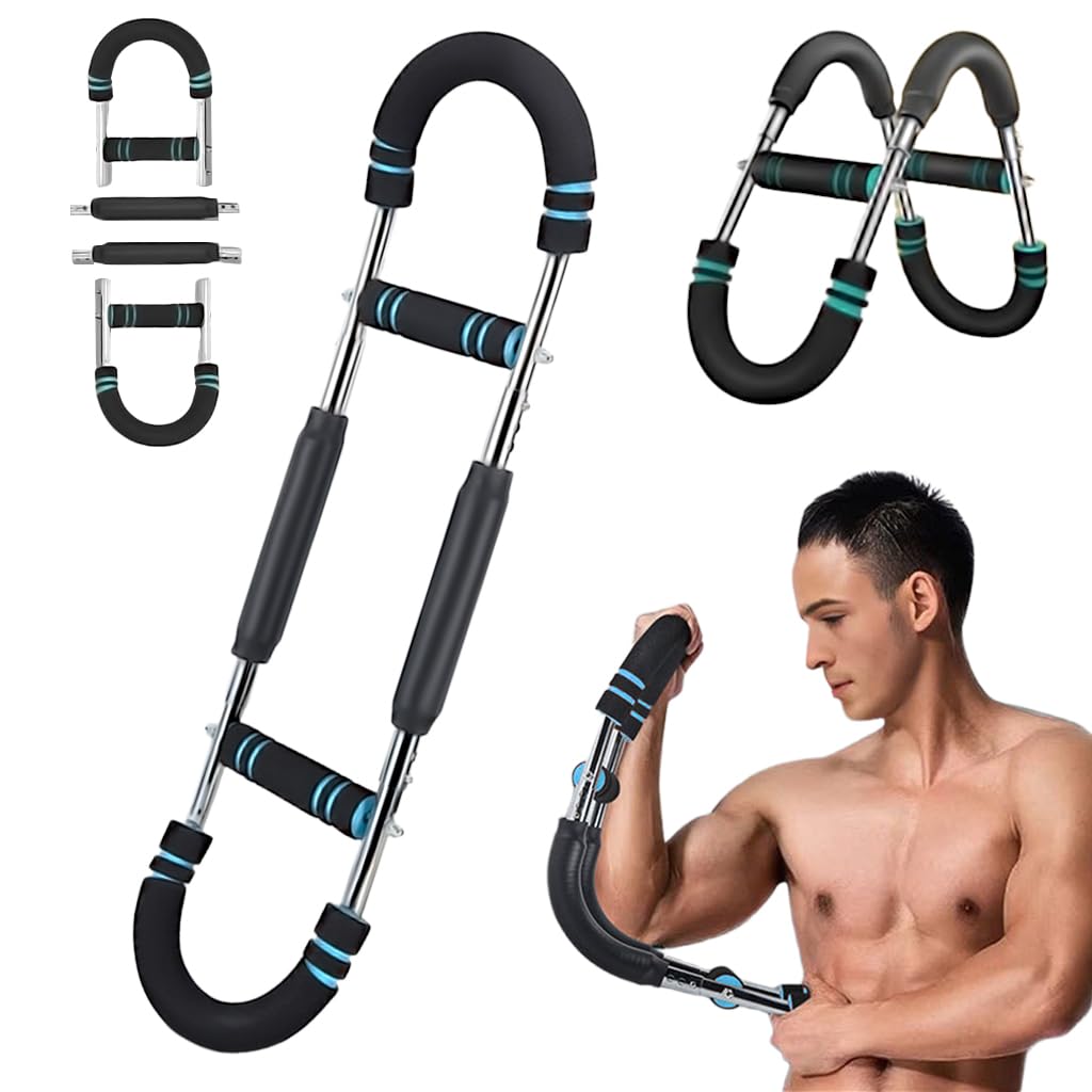 Proberos® Power Twister Arm Strength Trainer with Dual-Bar Design-image-27