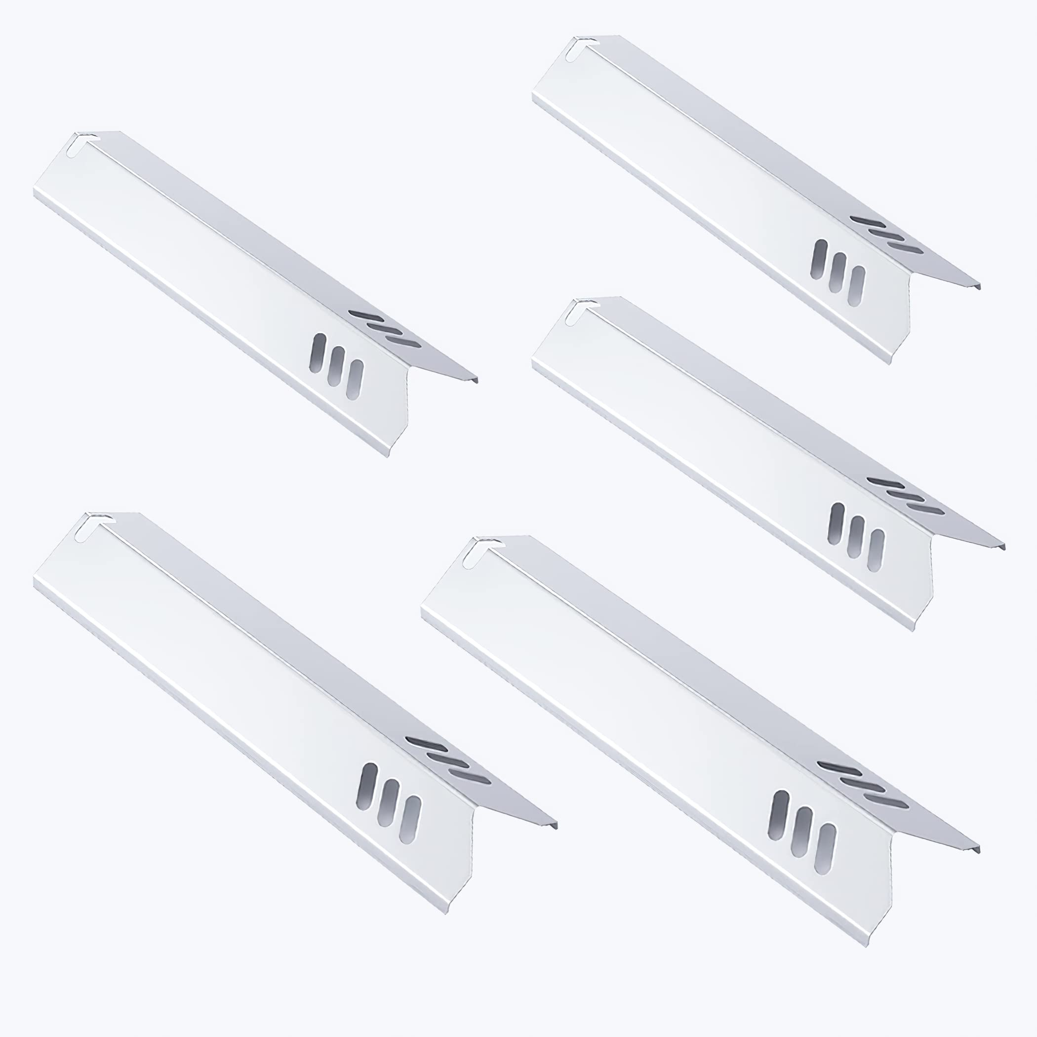 Buy Hisencn 15 inch Grill Heat Plates for Dyna Glo Grill Replacement Parts  DGB610SSP, DGF510SBP, DGF493BNP, Stainless Steel Grill Heat Shields for  Backyard Uniflame BHG Grill Parts BY15, BY13-5 Pack Online at
