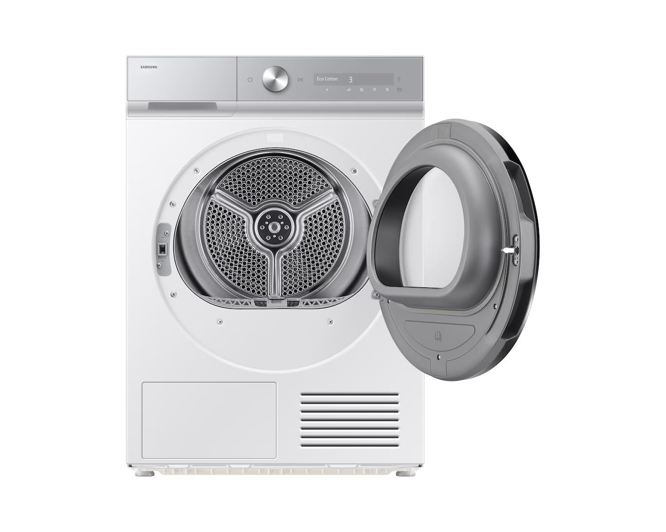 Samsung DV90DB8845GHU2 Asciugatrice 9 kg, Pompa di Calore, Tecnologia Digital Inverter, Classe Energetica A, Wi-Fi, Carica Frontale, Libera Installazione, SmartThings