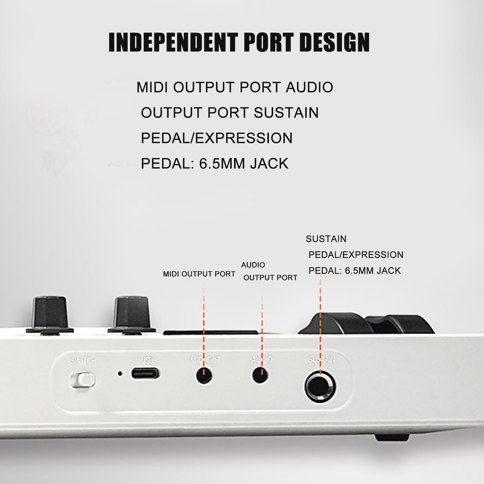 Pratico 37 Controller Tastiera Con Sentirsi Controller di Produzione Musicale Adatto Per Produttori Esterni Controller Tastiera Per La Produzione Musicale