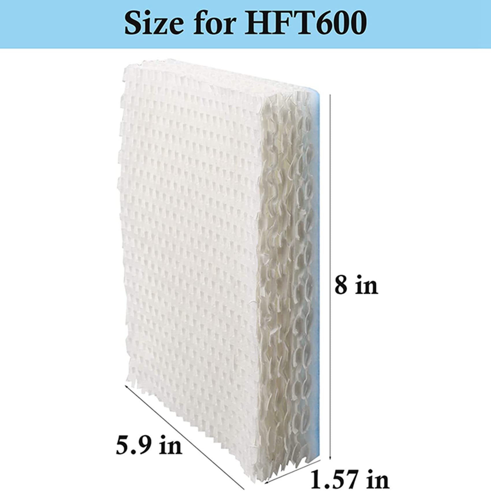 12 sztuk zapasowych filtrów nawilżacza pasuje do HFT600 HEV615 HEV615B HEV615W HEV620 HEV620B HEV620W HEV-615