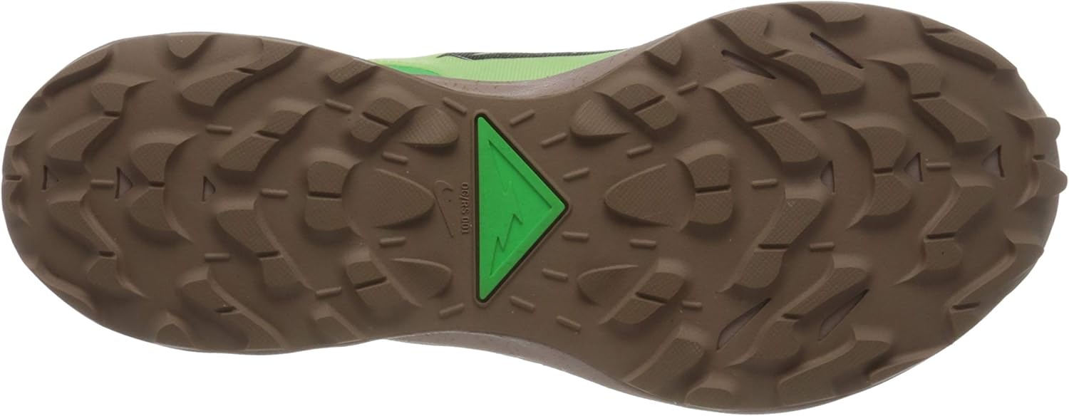 Nike Men's Race Running Shoe 10.5 Barely Volt Black Laser Blue Poison Green Stone Mauve Desert Dust