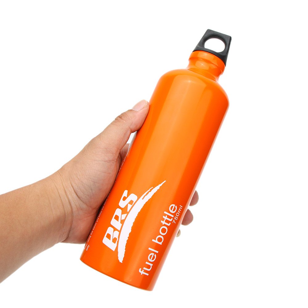 Bouteille Réservoir, Bouteille de Stockage de Carburant Essence Diesel Kérosène Alcool Liquide réservoir de gaz Camping en Plein air 530ml / 750ml