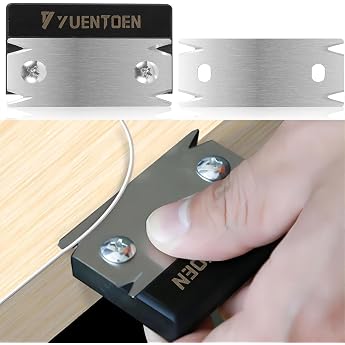 Yuentoen Veneer Edge Cutter with 1 Replacement Blade, Edging Trimmer, Woodworking Tools, Hand Planer, Edge Banding Trimmer, W