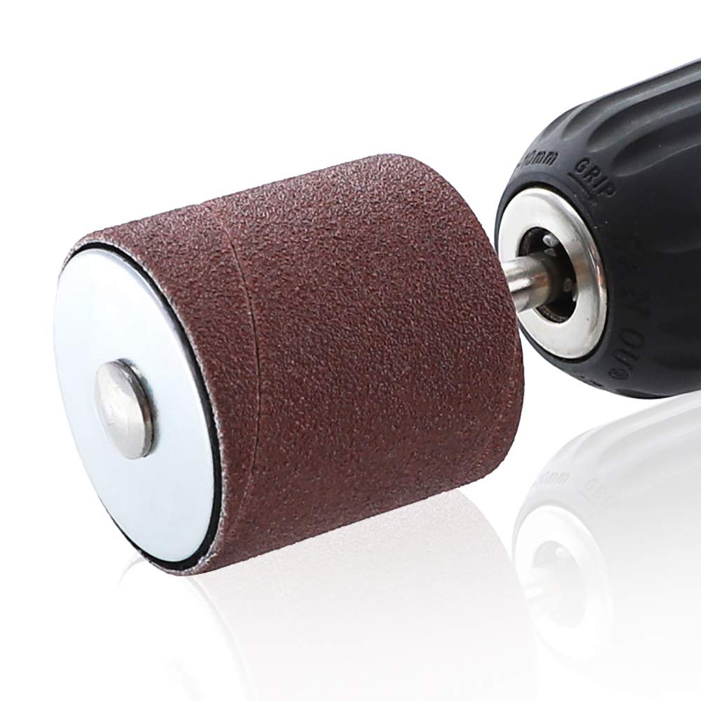 Ponceuse à tambour, meuleuse à broche, kit d'outils 2 types avec étui pour perceuse