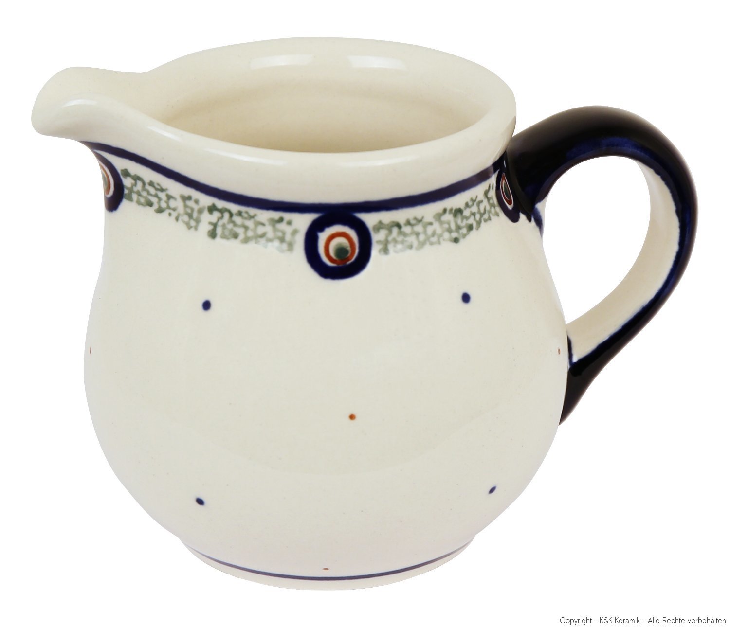 Bunzlauer Keramik crémier 114 : petit pot à lait pour le café du matin