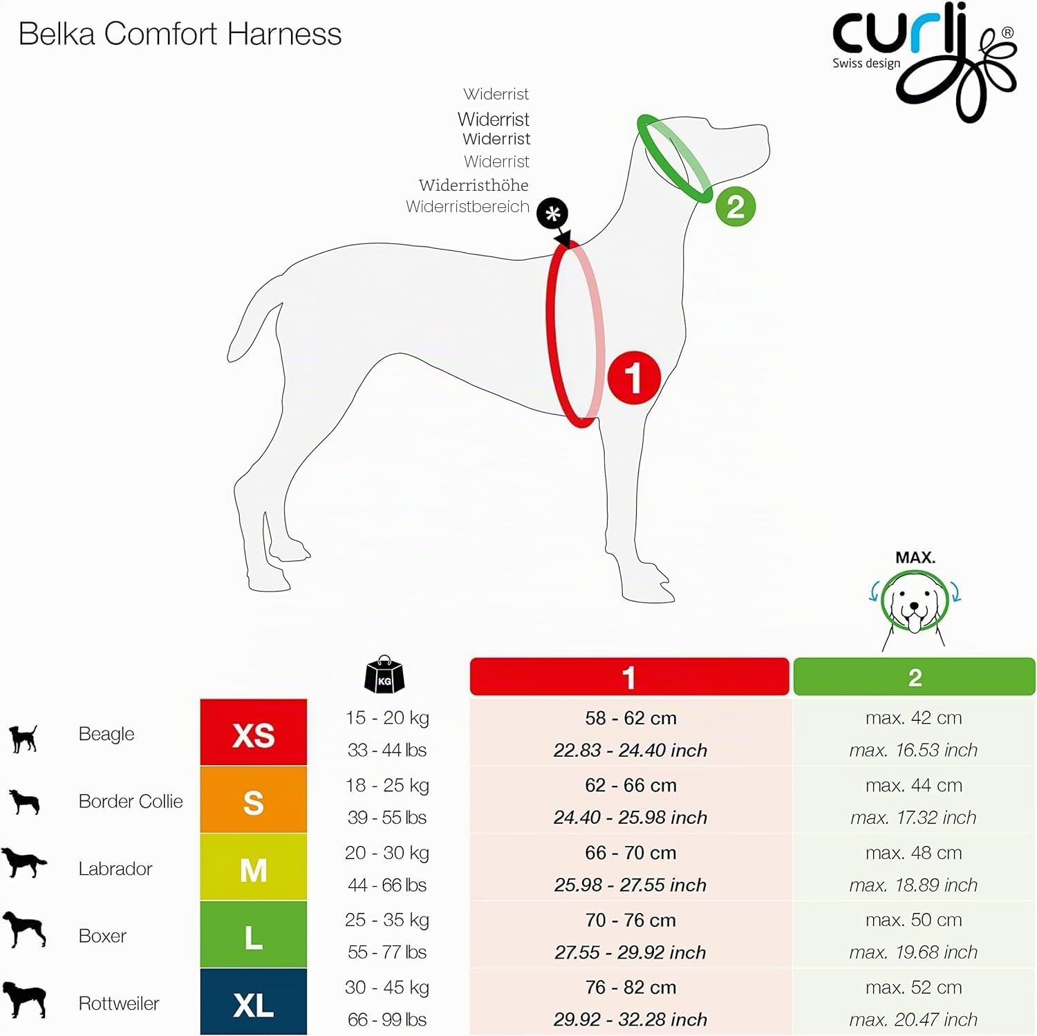 Magnetic Belka Comfort Harness Black M