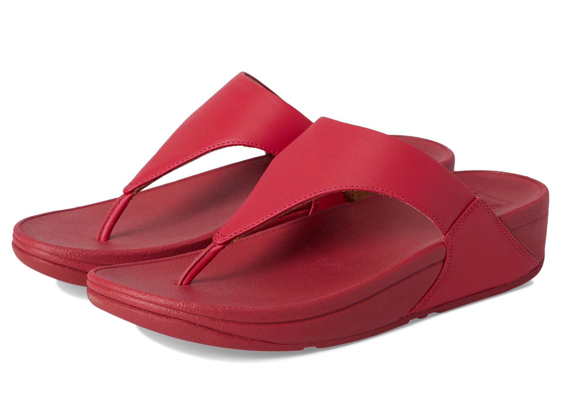 FitFlop Women's LULU Suede Toe-Post Sandals | Lightweight Summer Walking Sandals with Cushioned Comfort, Arch Support &amp; Grip