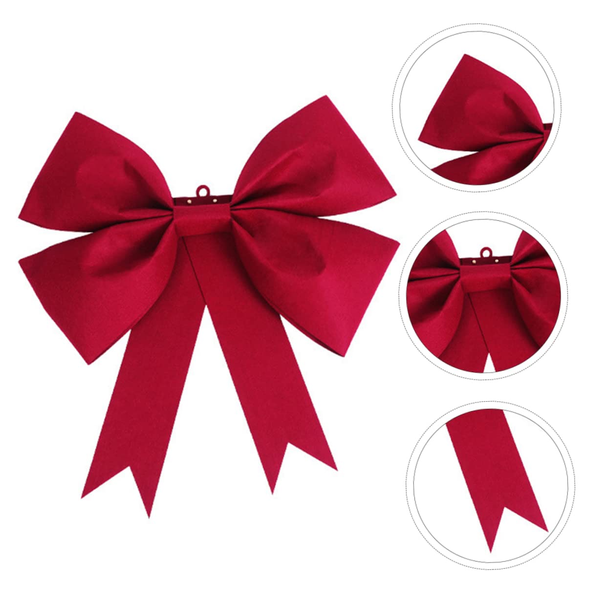 Abaodam 1set Coccarde Decorative Per Matrimonio Ornamenti Romantici Per Decorazioni Di Porte e Finestre Facile Da Appendere Design Elegante e Leggero Atmosfera Festiva e Calorosa Per