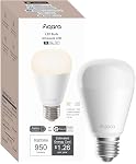 Aqara Thread/Zigbee Intelligent LED Ampoule T2 E26, Blanc tuble (2000K-9000K), RGB Ampoule de couleur changeante avec 16 Des millions de couleurs, 75W Equivalent, Matière, Œuvres avec HomeKit, Alexa, Google
